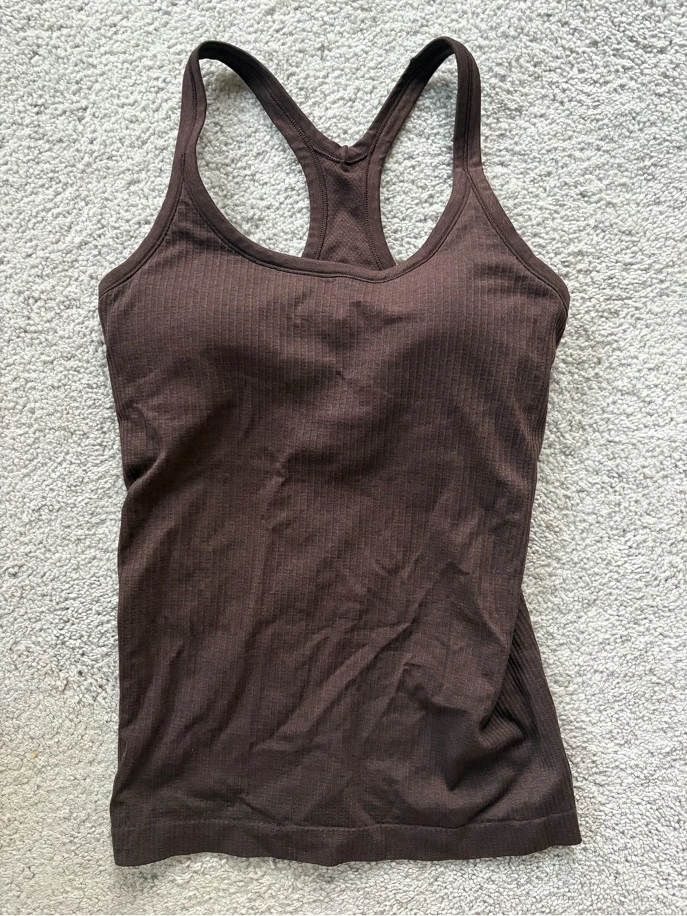 Brown Ebb to Street Lululemon Tank Top